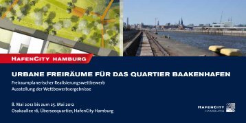 Urbane freiräUme für das QUartier baakenhafen - luchterhandt