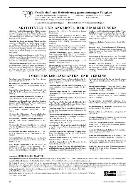 Sonderheft_LB174.pdf - luebeckische-blaetter.info
