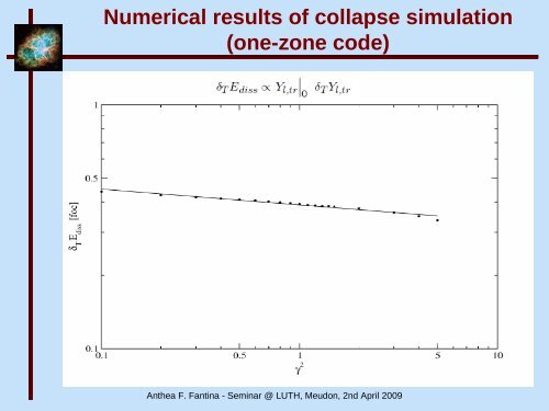 Type II Supernovae: electro-weak processes and systematic ... - LUTH