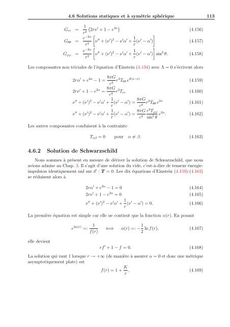 Relativité Générale - LUTH - Observatoire de Paris