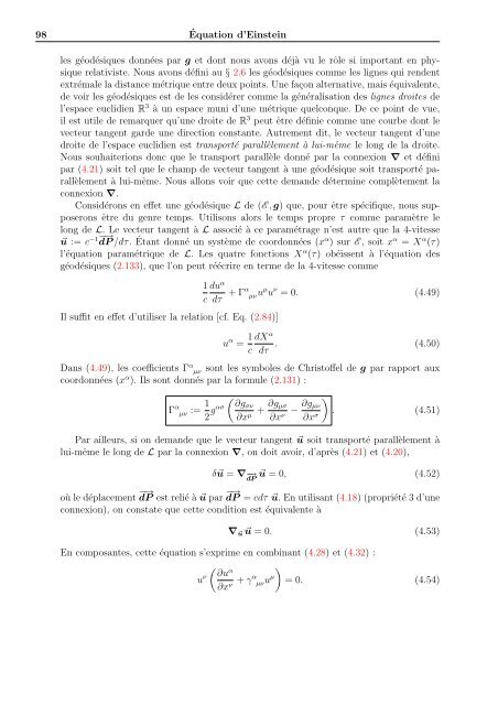 Relativité Générale - LUTH - Observatoire de Paris