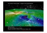 The Cosmic Flows project : voyage to the Great Attractor - LUTH