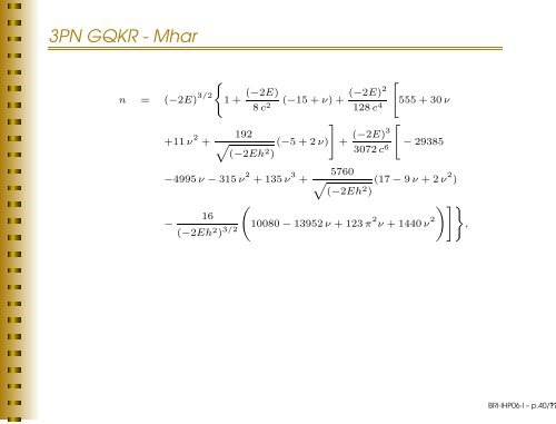 Gravitational Waves from Inspiralling Compact Binaries in ... - LUTH