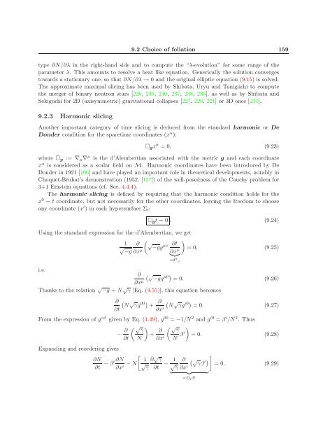 3+1 formalism and bases of numerical relativity - LUTh ...