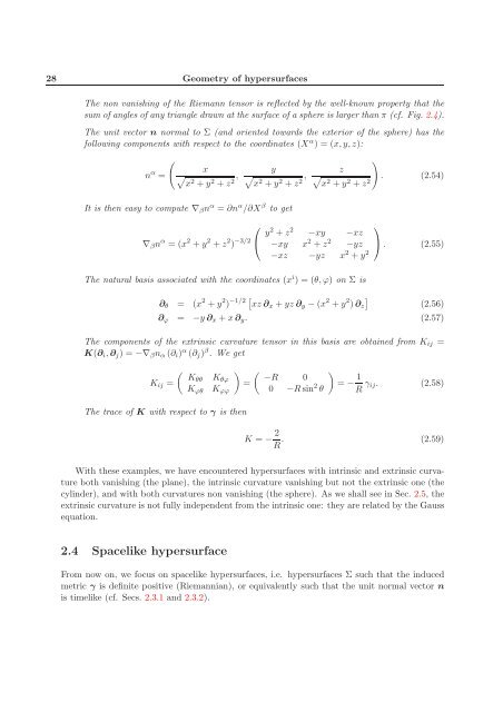 3+1 formalism and bases of numerical relativity - LUTh ...