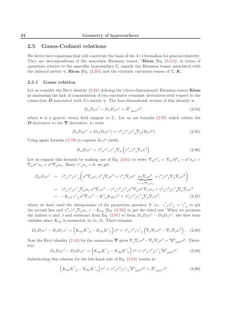 3+1 formalism and bases of numerical relativity - LUTh ...
