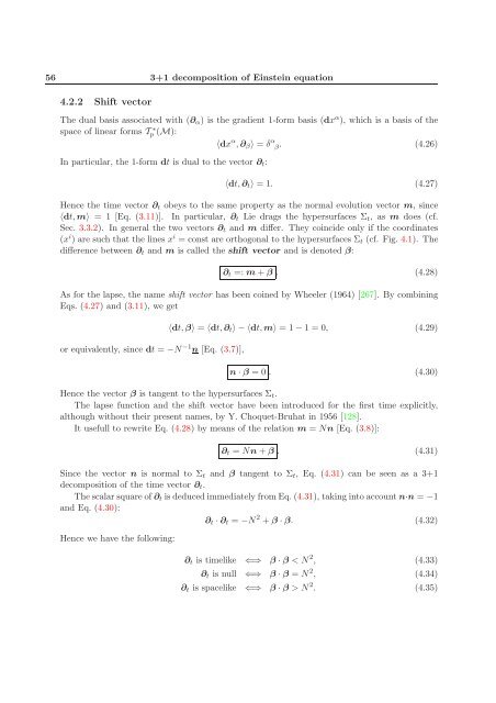 3+1 formalism and bases of numerical relativity - LUTh ...