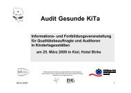 Audit Gesunde KiTa - Landesvereinigung für Gesundheitsförderung ...