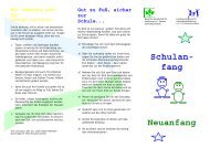 Flyer - Landesvereinigung für Gesundheitsförderung in Schleswig ...