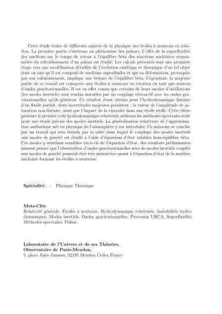 Ecole doctorale de Physique de la région Parisienne (ED107)