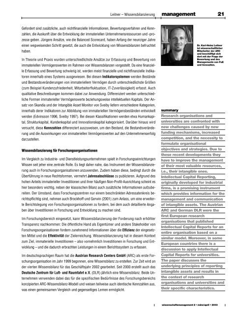 Heft 2/2003 - Lemmens Medien GmbH