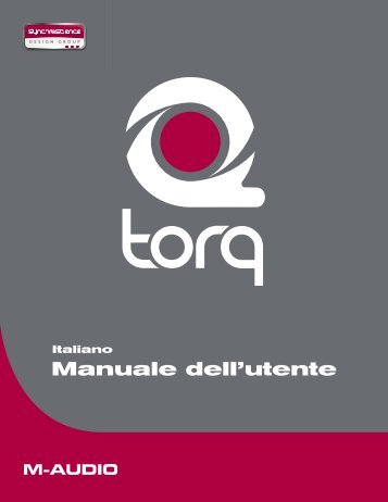 Manuale dell'utente di Torq - M-Audio