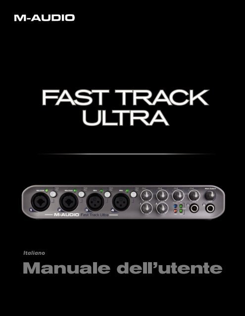 Fast Track Ultra | Manuale dell'utente - M-Audio