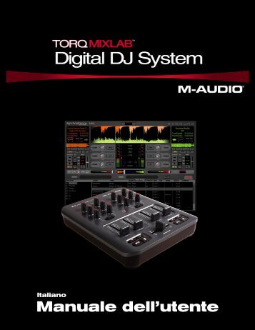 Manuale dell'utente di Torq MixLab - M-Audio