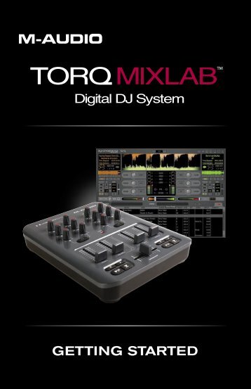 Torq MixLab Getting Started - M-Audio
