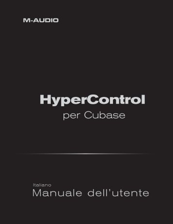 HyperControl per Cubase | Axiom Pro - M-Audio