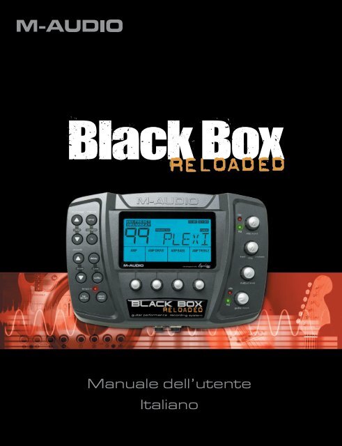 Black Box Reloaded • Manuale dell'utente - M-Audio