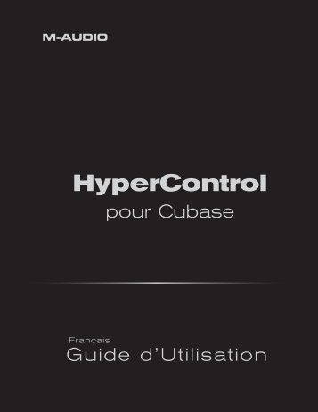 HyperControl pour Cubase | Axiom Pro - M-Audio