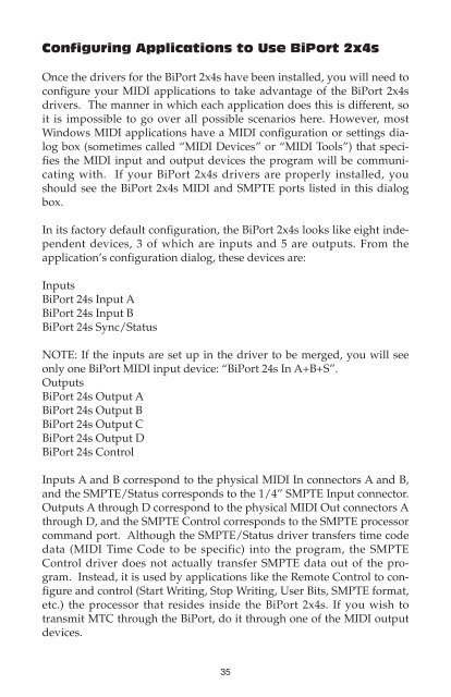 BiPort Manual 12.rsp - M-Audio