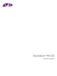 Guía de usuario de Keystation Mini 32 - M-Audio