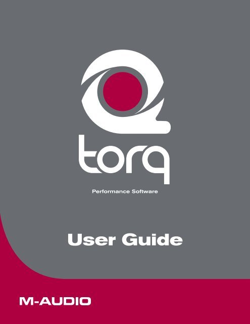 Torq User Guide - M-Audio