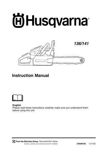 husqvarna chainsaw 141 user manual Amazon. Com: 8ten 18'' chainsaw guide bar. 050. 325 64dl poulan.