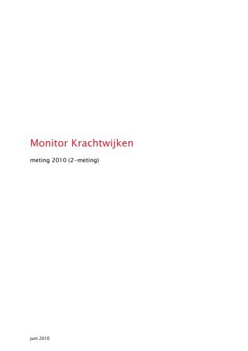 Monitor Krachtwijken - Utrecht.nl - Gemeente Utrecht