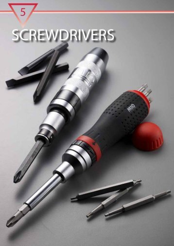 Click here for our range of screwdrivers (PDF)