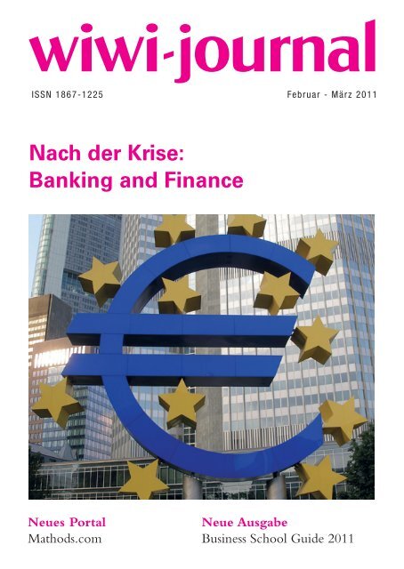 Nach der Krise: Banking and Finance - WiWi-Journal