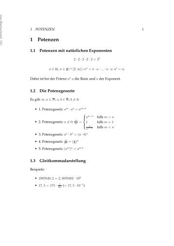 1 Potenzen - M19s28.dyndns.org