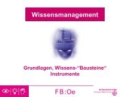 FB:Oe Wissensmanagement