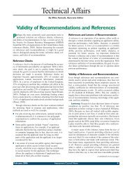 Validity and reliability of references - Dr. Mike Aamodt