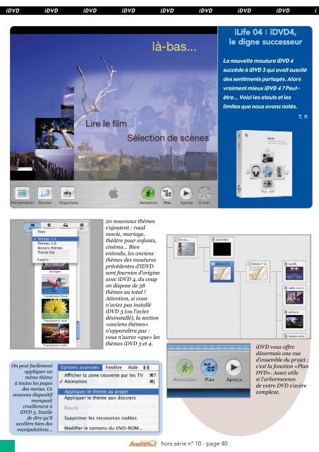 A vos MAC - Le magazine des astuces sur Macintosh et des ... - Free