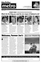 Welcome, Farmer Joe's - MacArthur Metro