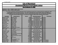 City of Macedonia Unclaimed Moneys Fund ... - Macedonia, Ohio