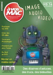 A vos MAC - Le magazine des astuces sur Macintosh et des ...