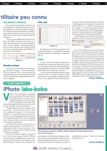 A vos MAC - Le magazine des astuces sur Macintosh et des ...