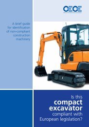 compact excavator - Market Surveillance | Industry's Support Platform