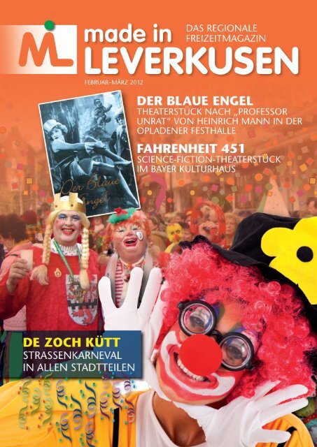 Ausgabe 1/12 - made in LEVERKUSEN