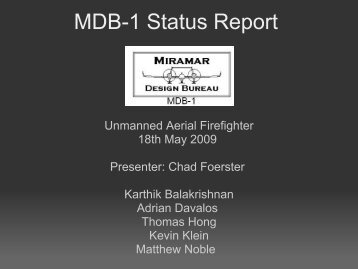 Miramar MDB-1 - MAE Class Websites