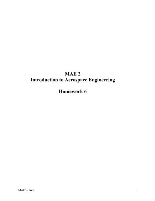 HW6 Solutions