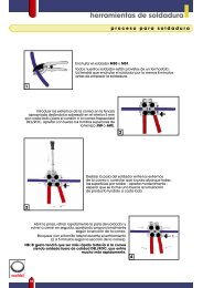herramientas de soldadura - MAFDEL