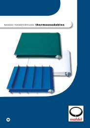 BANDes TRANsPORTeUses thermosoudables - MAFDEL