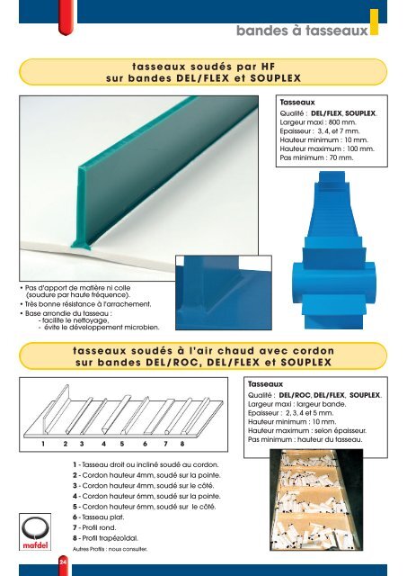 Tasseau trapezoidal