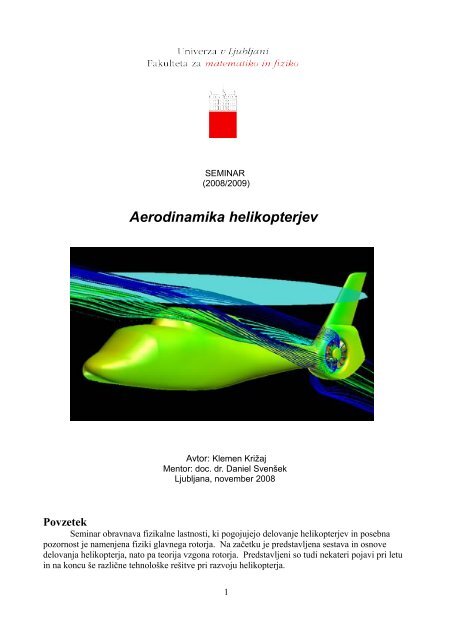 Aerodinamika helikopterjev