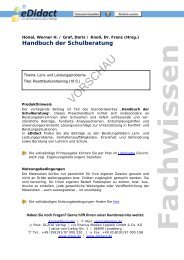 Fachwissen - Reattributionstraining