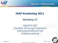 Workshop IV – EdgePLM QSP - ISAP Magazin