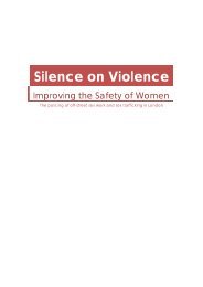 Silence on Violence - GLA Conservatives
