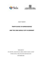 trafficking in human beings and the 2006 world cup in germany