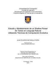 Estudio y Modelamiento de un Shallow Parser de Textos en ...